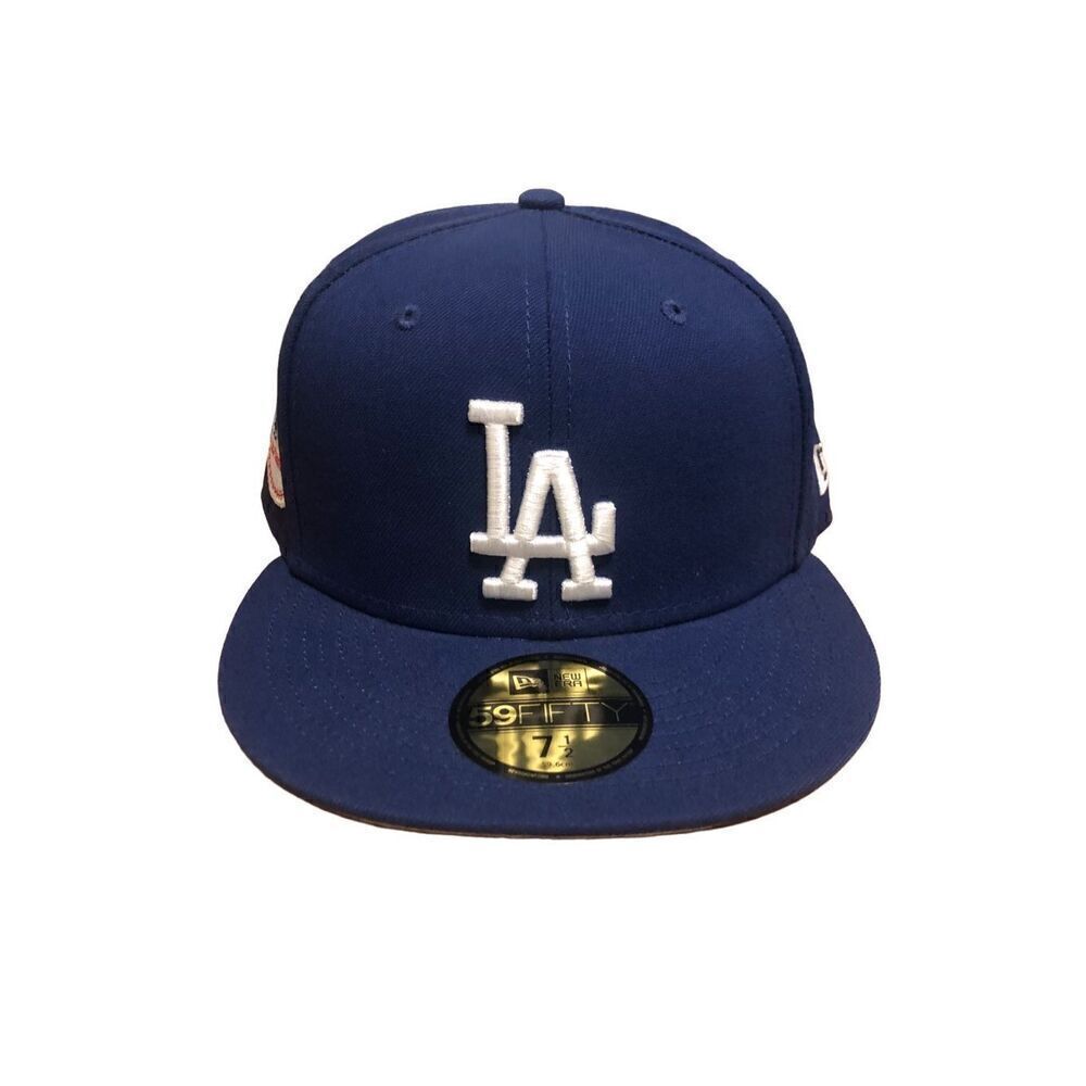 New Era Los Angeles Dodgers 1980 All Star Game Patch 59FIFTY Fitted Hat Cap Size